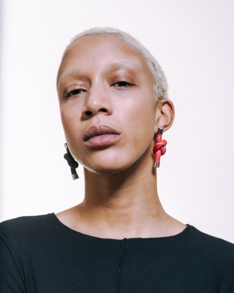 Camilla De Feo Rope Knot Earring