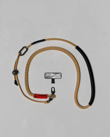 3.0mm Tricord / Khaki Patterned + Phone Strap Adapter