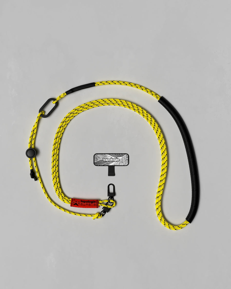 3.0mm Tricord / Yellow Patterned + Phone Strap Adapter