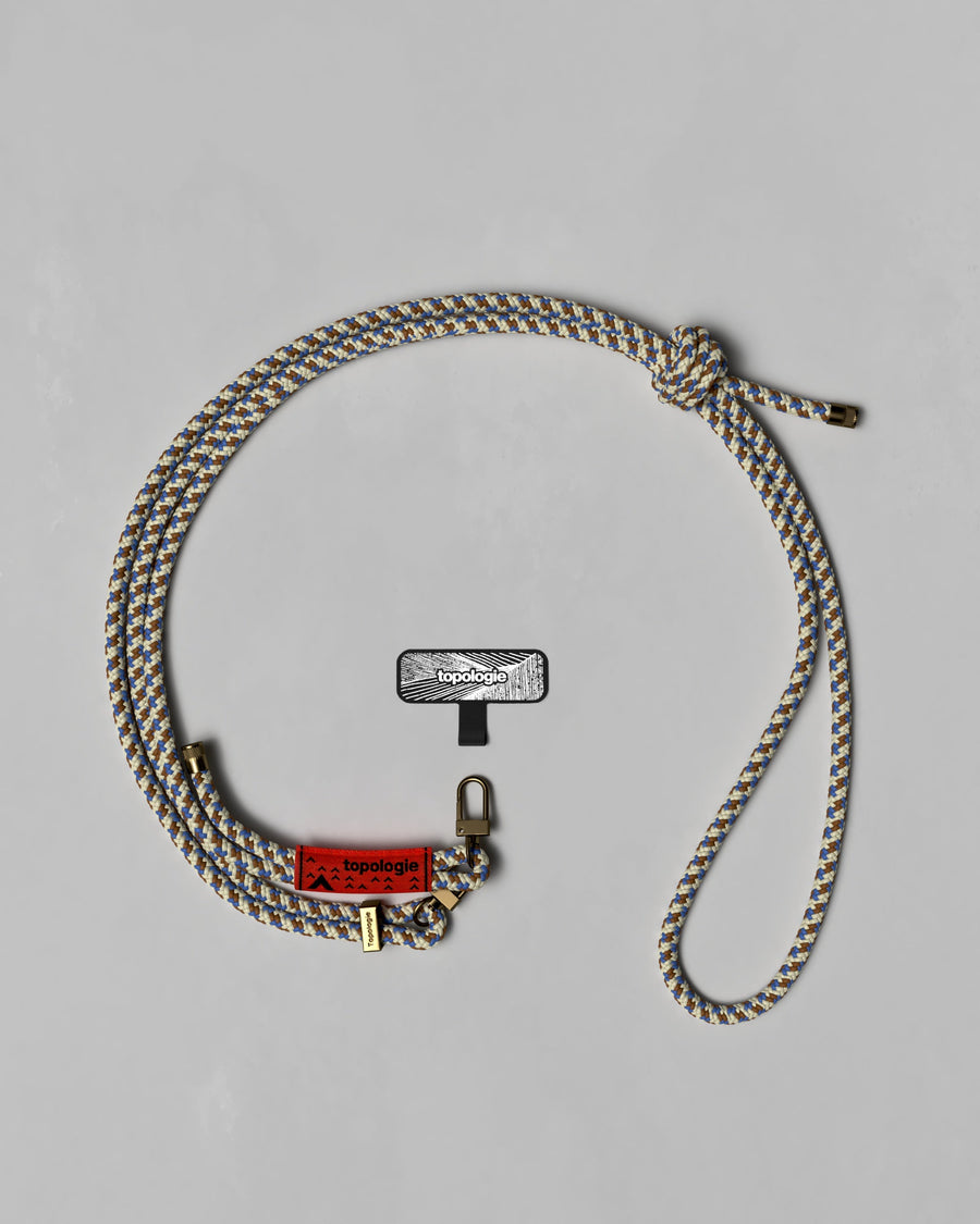 6.0mm Rope / Beige Purple + Phone Strap Adapter