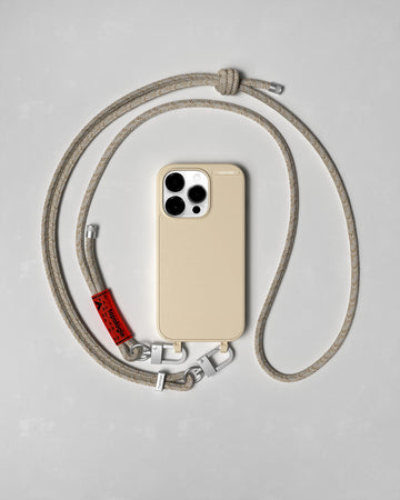 Bump Phone Case ヴァードン スマホケース / Matte Sand / Sand / 6.0mm Beige Melange