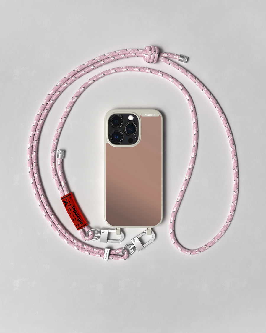 Bump Phone Case ヴァードン スマホケース / Matte Moon / Rose Gold Mirror / 6.0mm Blush Reflective
