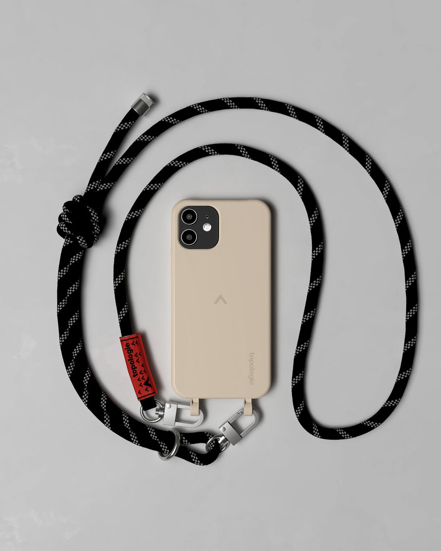 Dolomites Phone Case ドロマイツ / Sand / 8.0mm Black Reflective