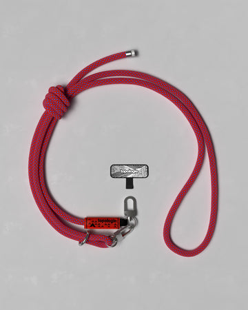 Phone Strap Adapter + 8.0mm Rope / Red Blue
