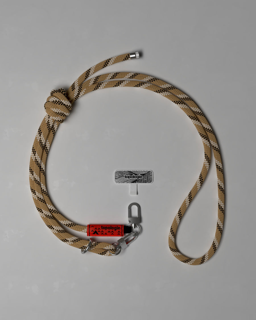 Phone Strap Adapter + 8.0mm Rope / Sand Patterned