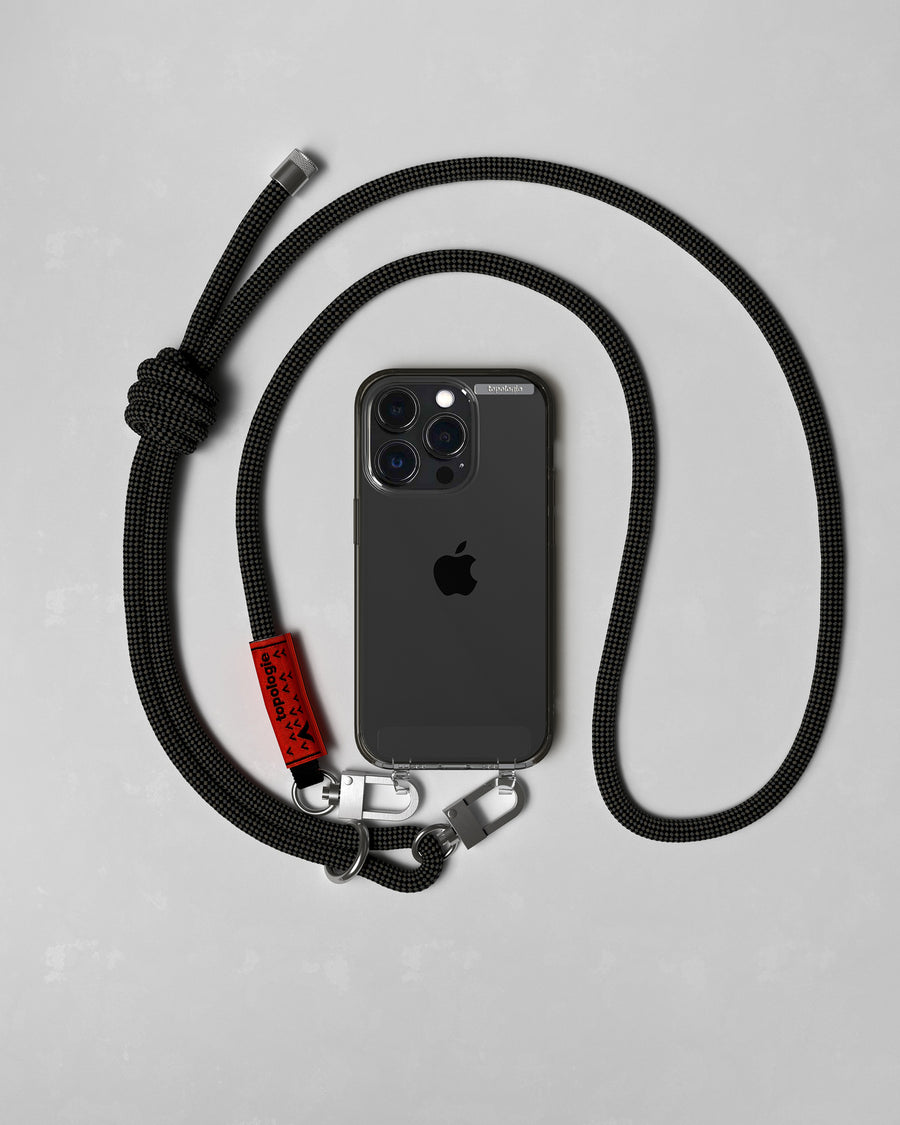 Bump Phone Case ヴァードン スマホケース / Clear / Smoke / 8.0mm Black Lattice