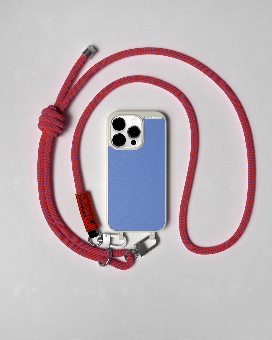 Bump Phone Case ヴァードン スマホケース / Matte Moon / Blue Lilac / 8.0mm Red Blue Lattice