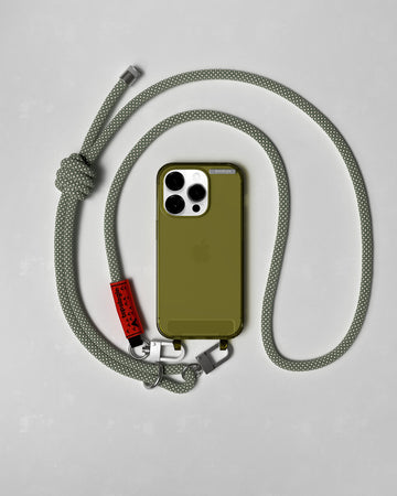Bump Phone Case ヴァードン スマホケース / Clear / Alpine Green / 8.0mm Sage Lattice