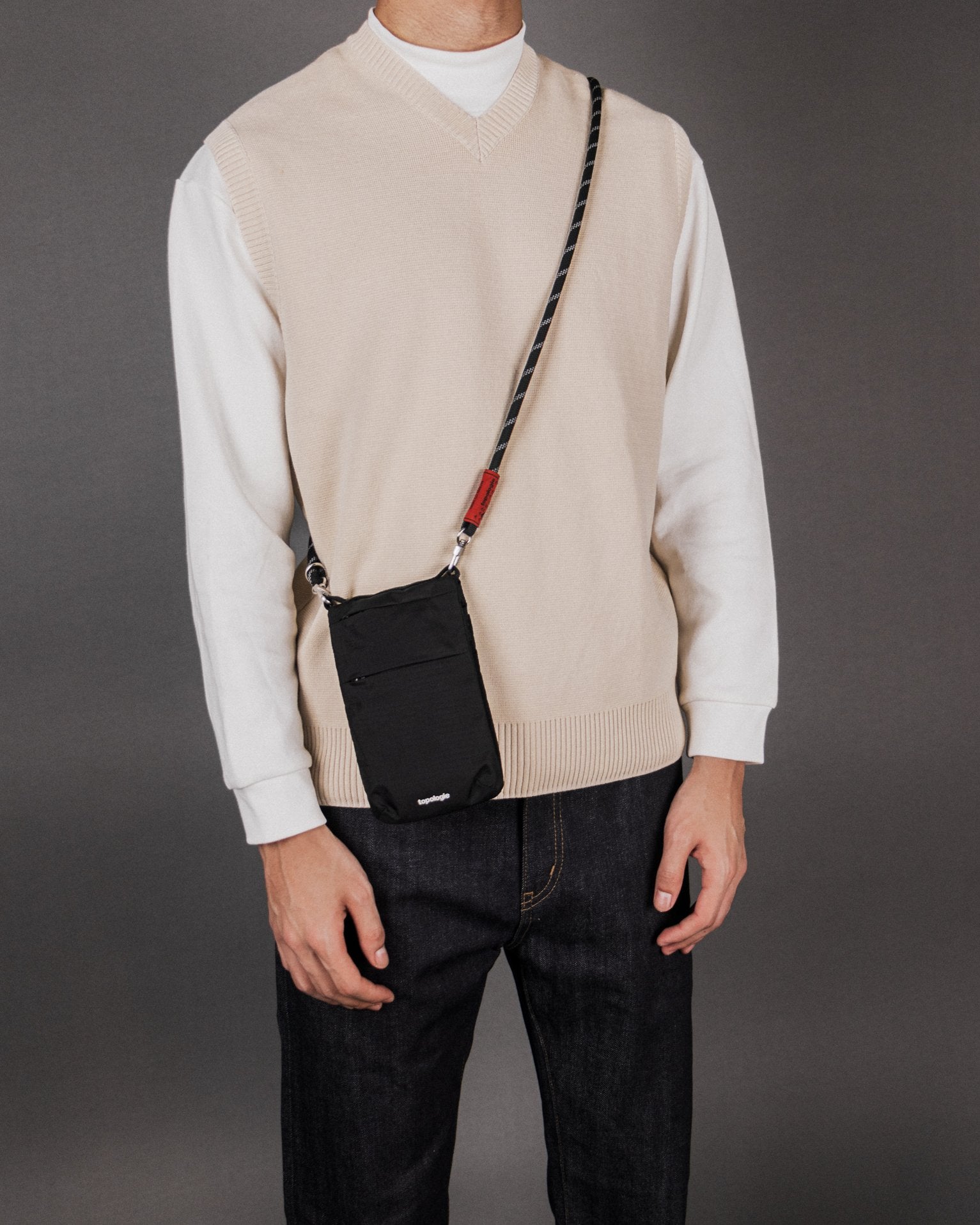 Phone Sacoche フォンサコッシュ / Moss / 8.0mm Sage Lattice