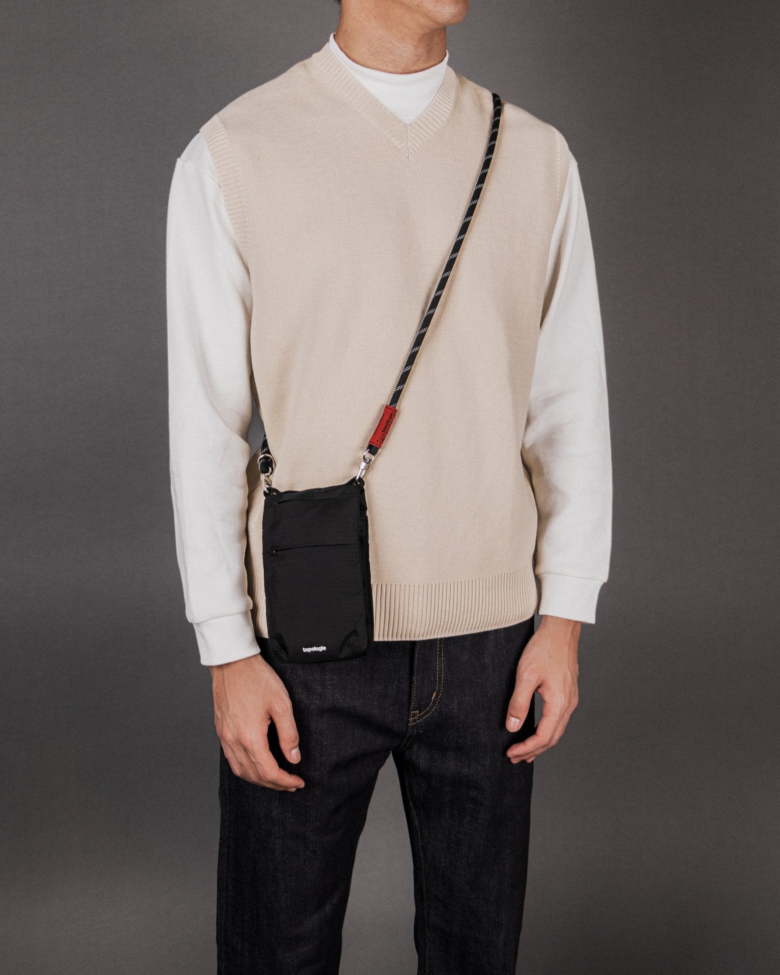 Phone Sacoche フォンサコッシュ / Moss / 8.0mm Sage Lattice