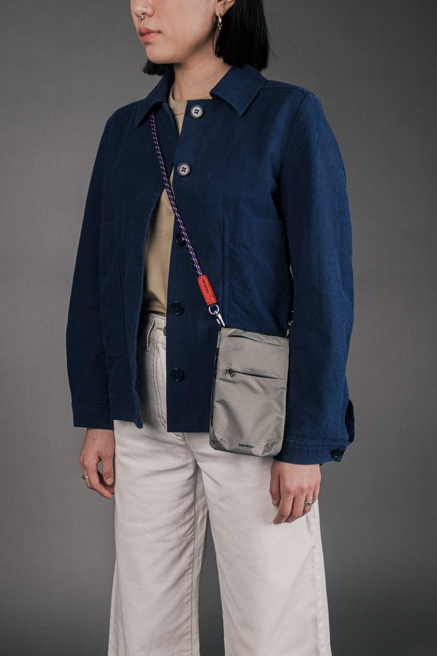 Phone Sacoche フォンサコッシュ / Moss / 8.0mm Sage Lattice