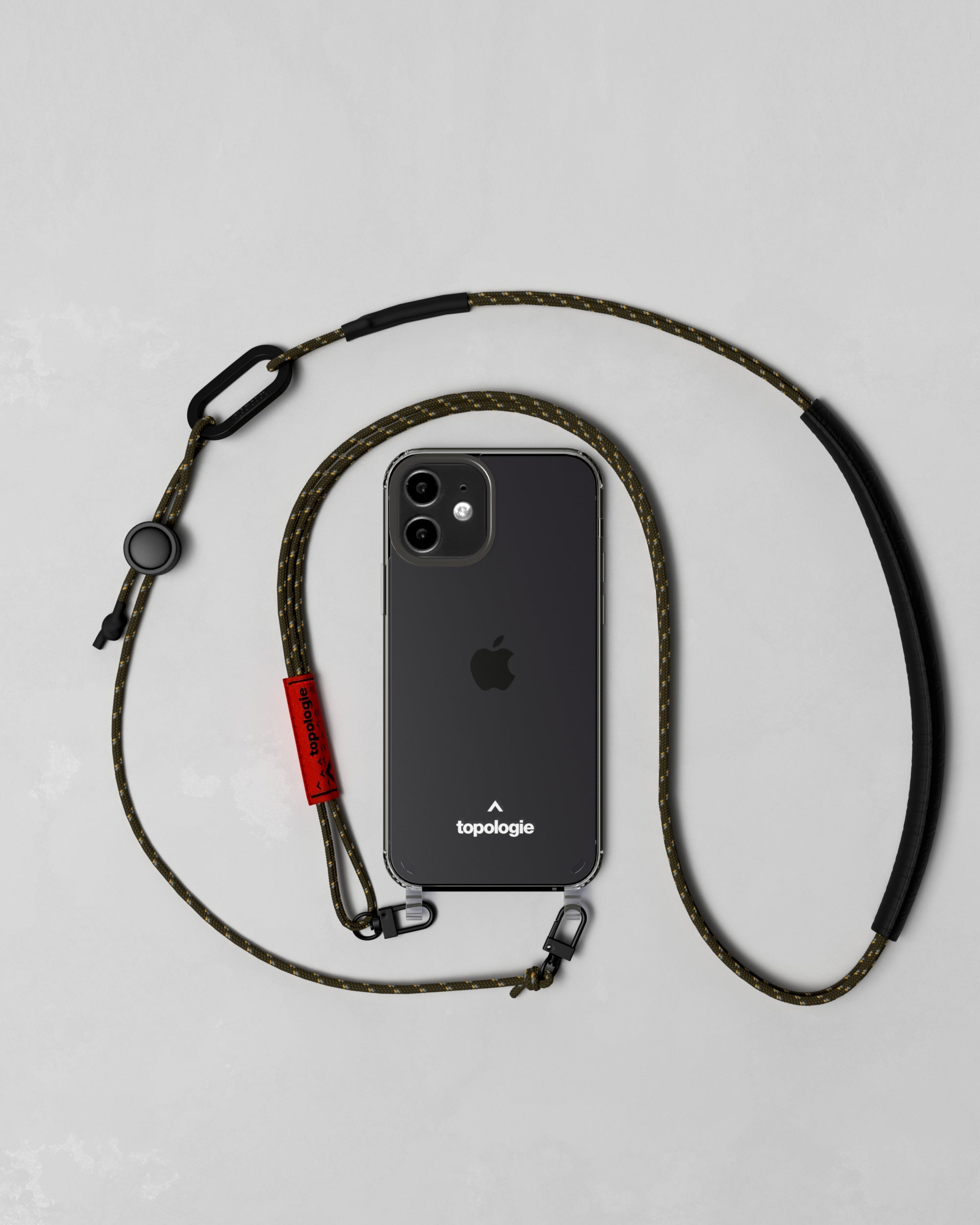 Verdon Phone Case ヴァードン スマホケース / Clear / 3.0mm Army Green Patterned