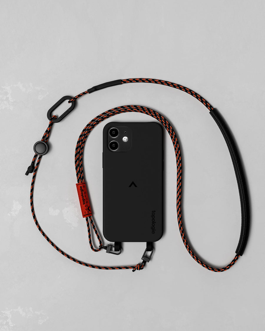 Dolomites Phone Case ドロマイツ / Black / 3.0mm Black Patterned