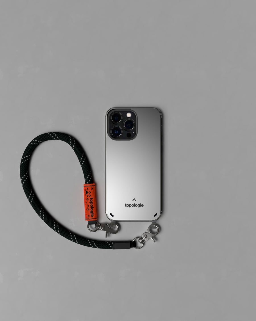 Verdon Phone Case ヴァードン スマホケース / Dark Mirror / 10mm Wrist Strap Black Reflective
