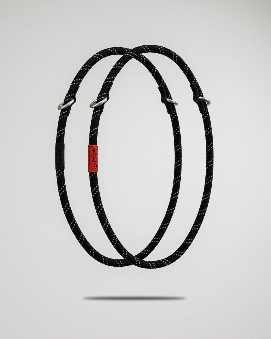 10mm Rope Loop Black Reflective【ストラップ単体】