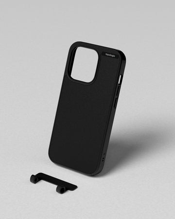 (topologie edit) Bump Phone Case / Matte Black / Black