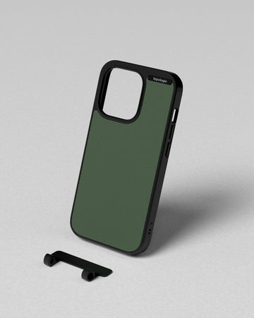 (topologie edit) Bump Phone Case / Matte Black / Army