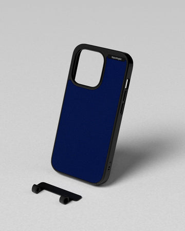 (topologie edit) Bump Phone Case / Matte Black / Navy