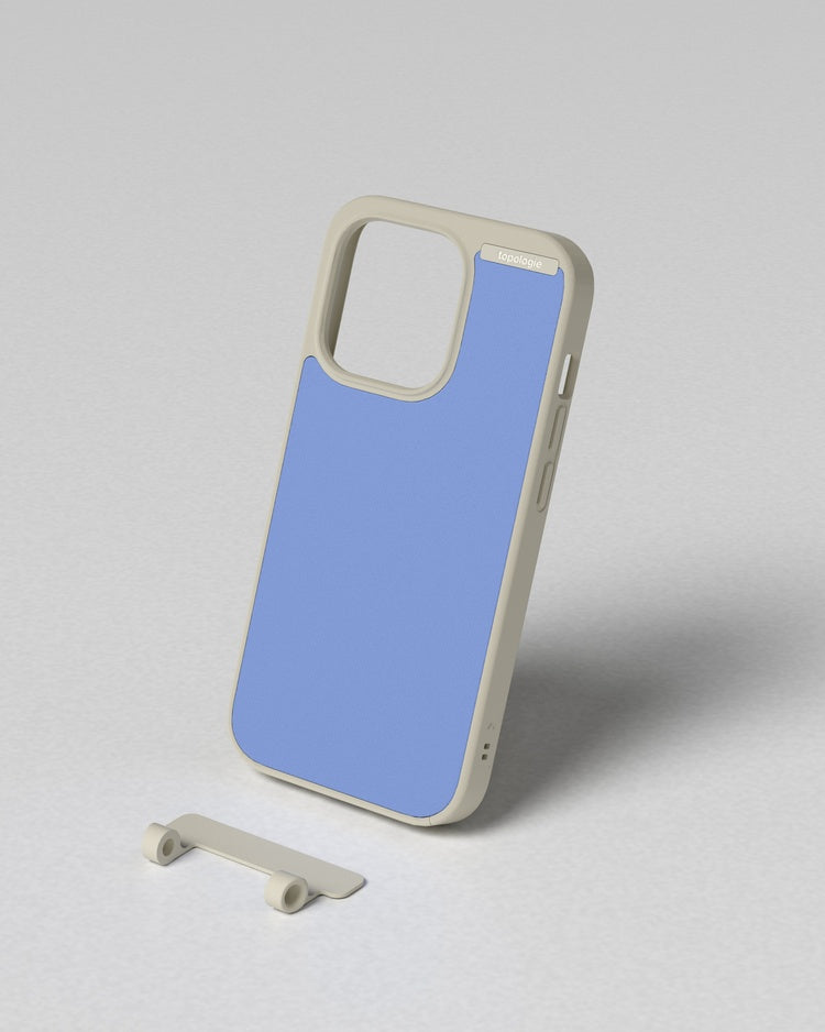 Bump Phone Case / Matte Moon / Blue Lilac