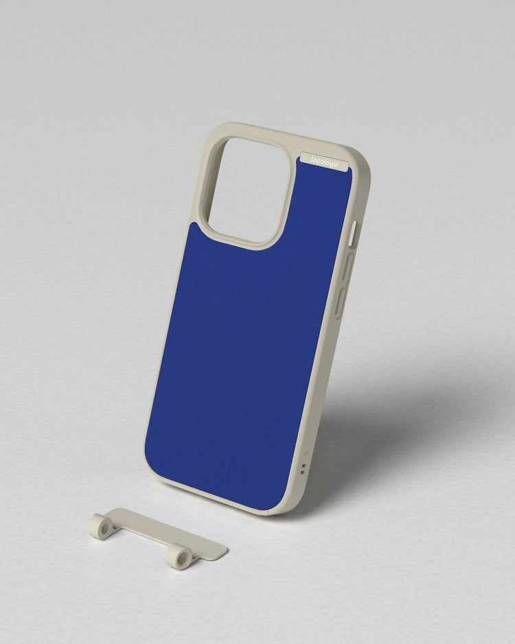 (topologie edit) Bump Phone Case / Matte Moon / Cobalt