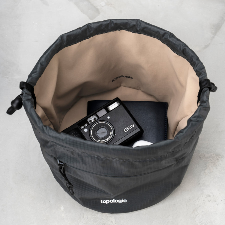 Wares Reversible Bucket リバーシブルバケット / Slate / Sand / 20mm Grey Stripe
