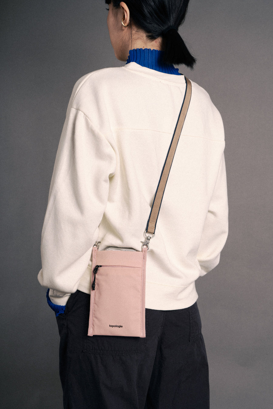 Phone Sleeve フォンスリーブ / Peach / 6.0mm Beige Melange