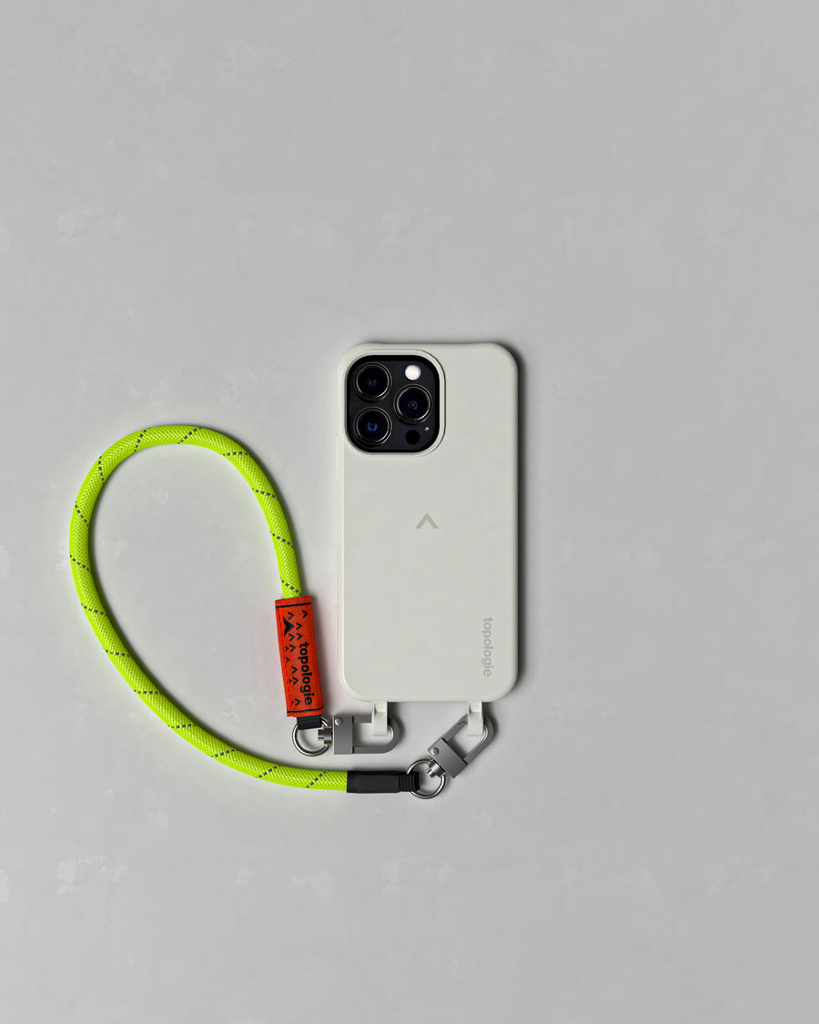 Dolomites Phone Case ドロマイツ / Moon / 8.0mm Wrist Strap Neon Yellow Reflective