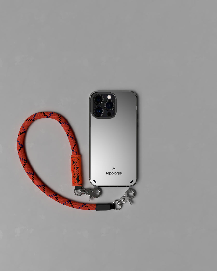 Verdon Phone Case ヴァードン スマホケース / Dark Mirror / 10mm Wrist Strap Oxide Helix