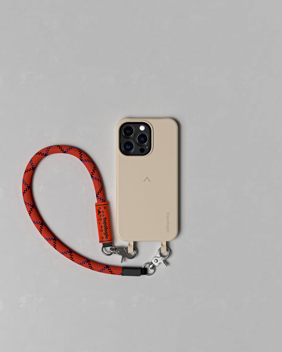 Dolomites Phone Case ドロマイツ / Sand / 10mm Wrist Strap Oxide Helix