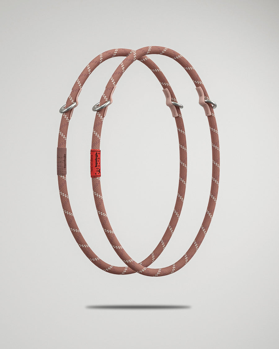 10mm Rope Loop Peach Helix【ストラップ単体】