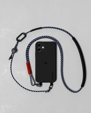 Dolomites Phone Case ドロマイツ / Black / 3.0mm Purple Patterned