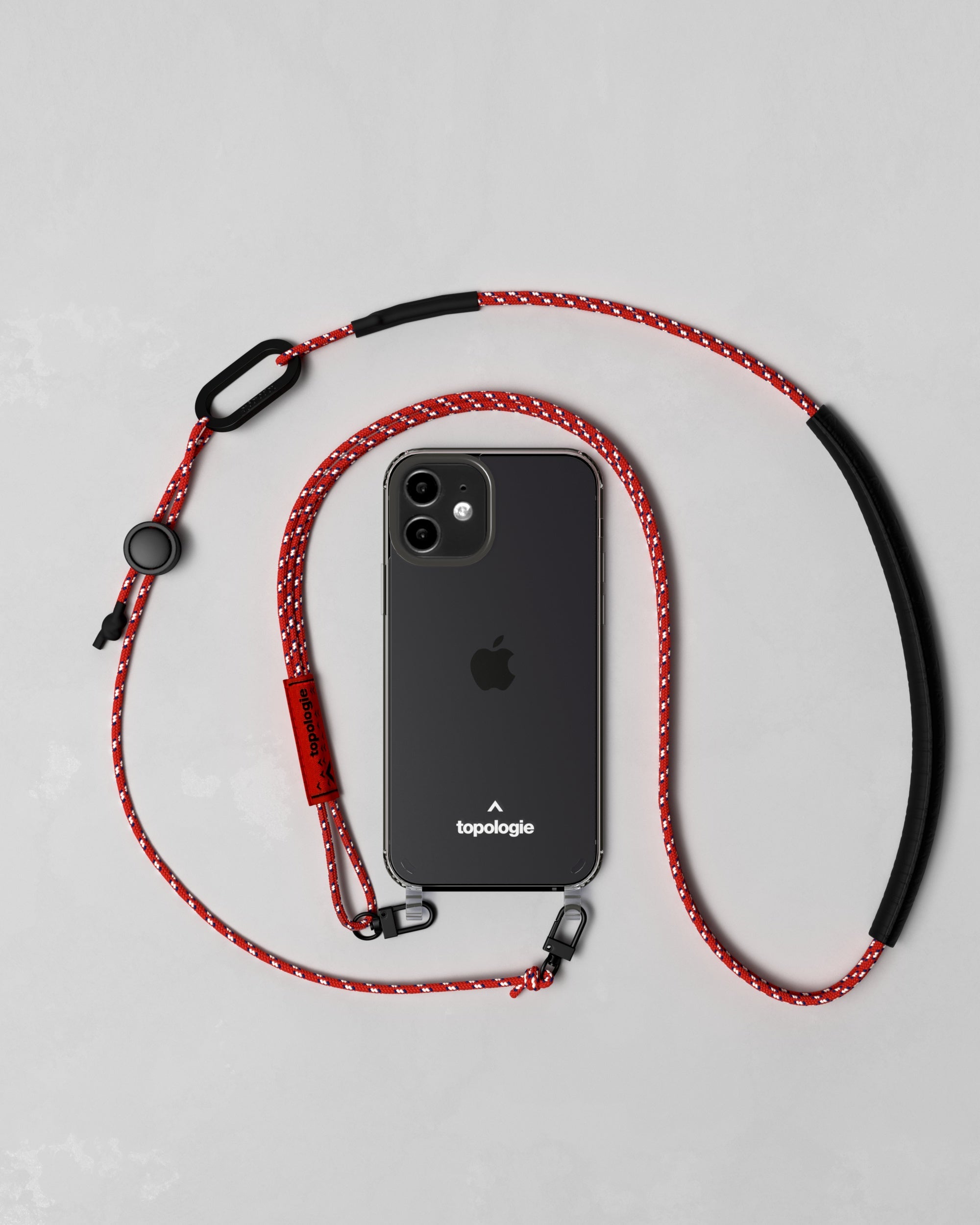 Verdon Phone Case ヴァードン スマホケース / Clear / 3.0mm Red Patterned