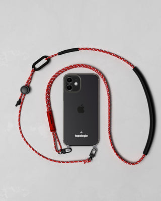 Verdon Phone Case ヴァードン スマホケース / Clear / 3.0mm Red Patterned