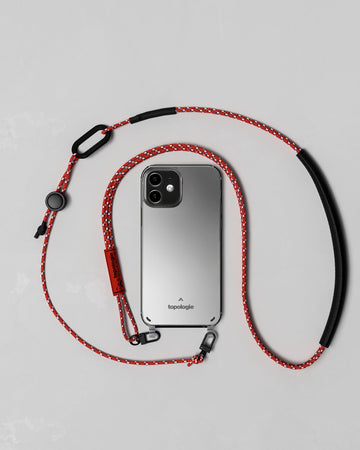 Verdon Phone Case ヴァードン スマホケース / Dark Mirror / 3.0mm Red Patterned