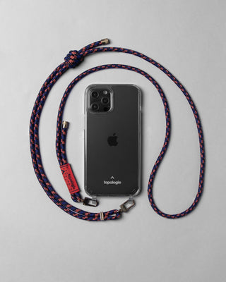 Verdon Phone Case ヴァードン スマホケース / Clear / 6.0mm Navy Orange