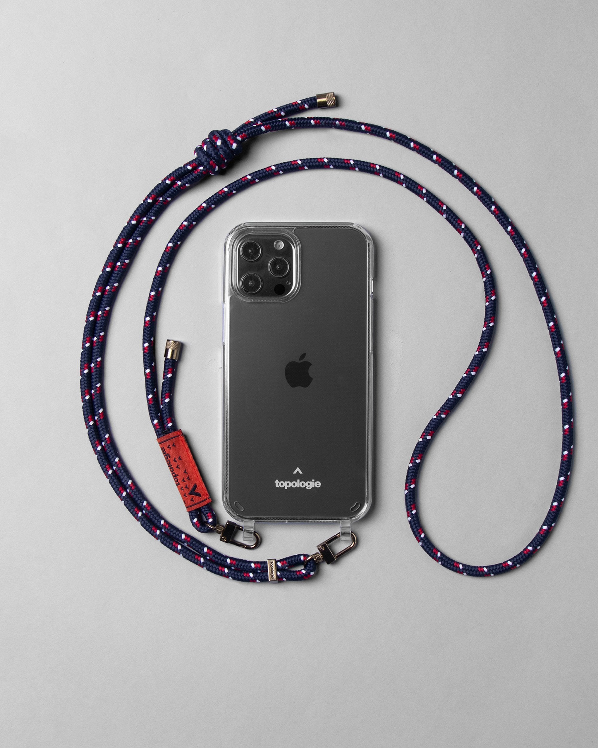 Verdon Phone Case ヴァードン スマホケース / Clear / 6.0mm Navy Patterned