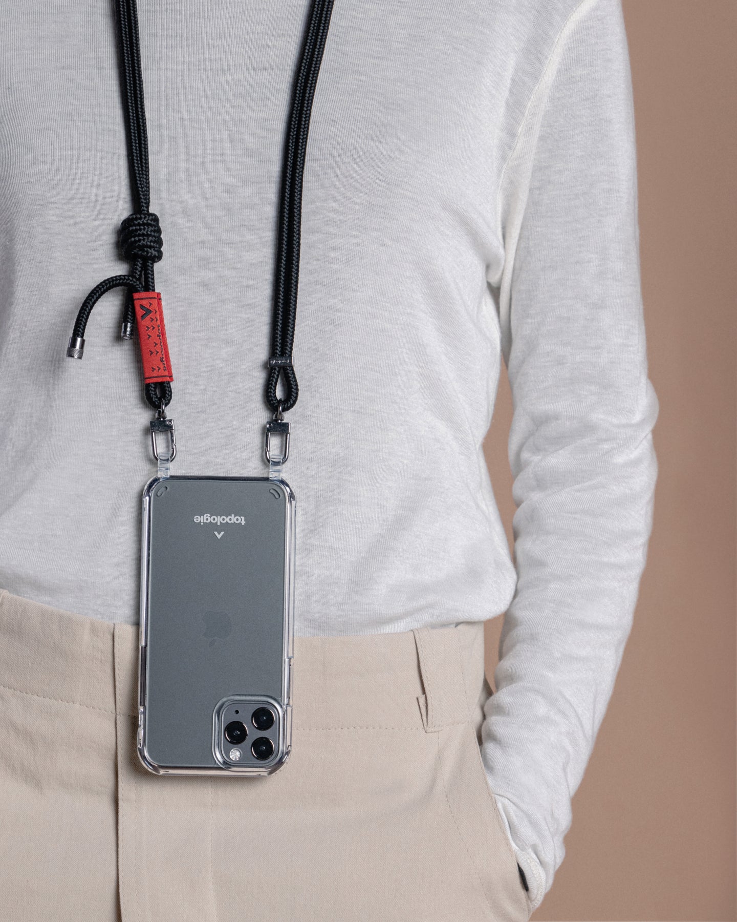 Verdon Phone Case ヴァードン スマホケース / Clear / 6.0mm Black Solid