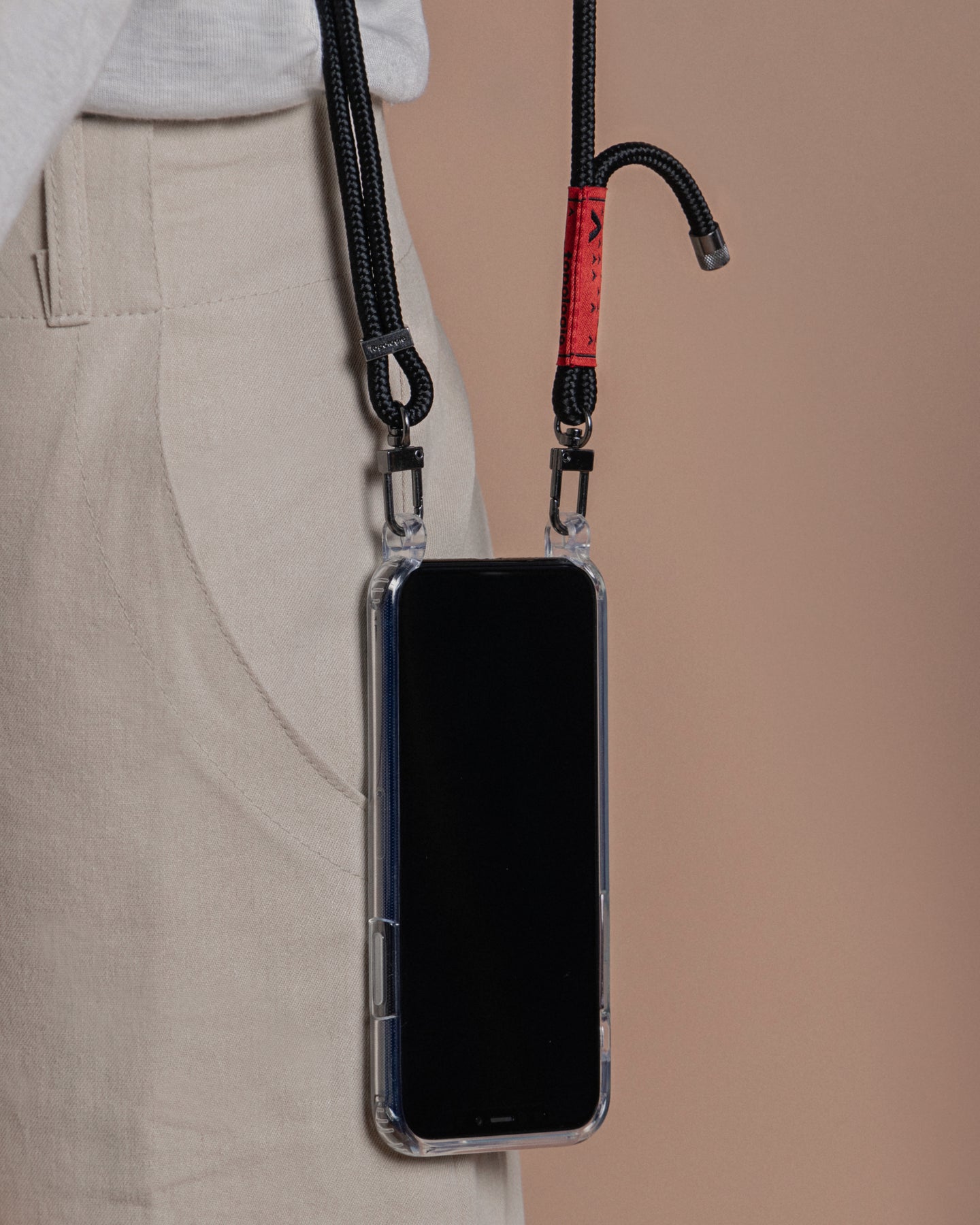 Verdon Phone Case ヴァードン スマホケース / Clear / 6.0mm Black Solid