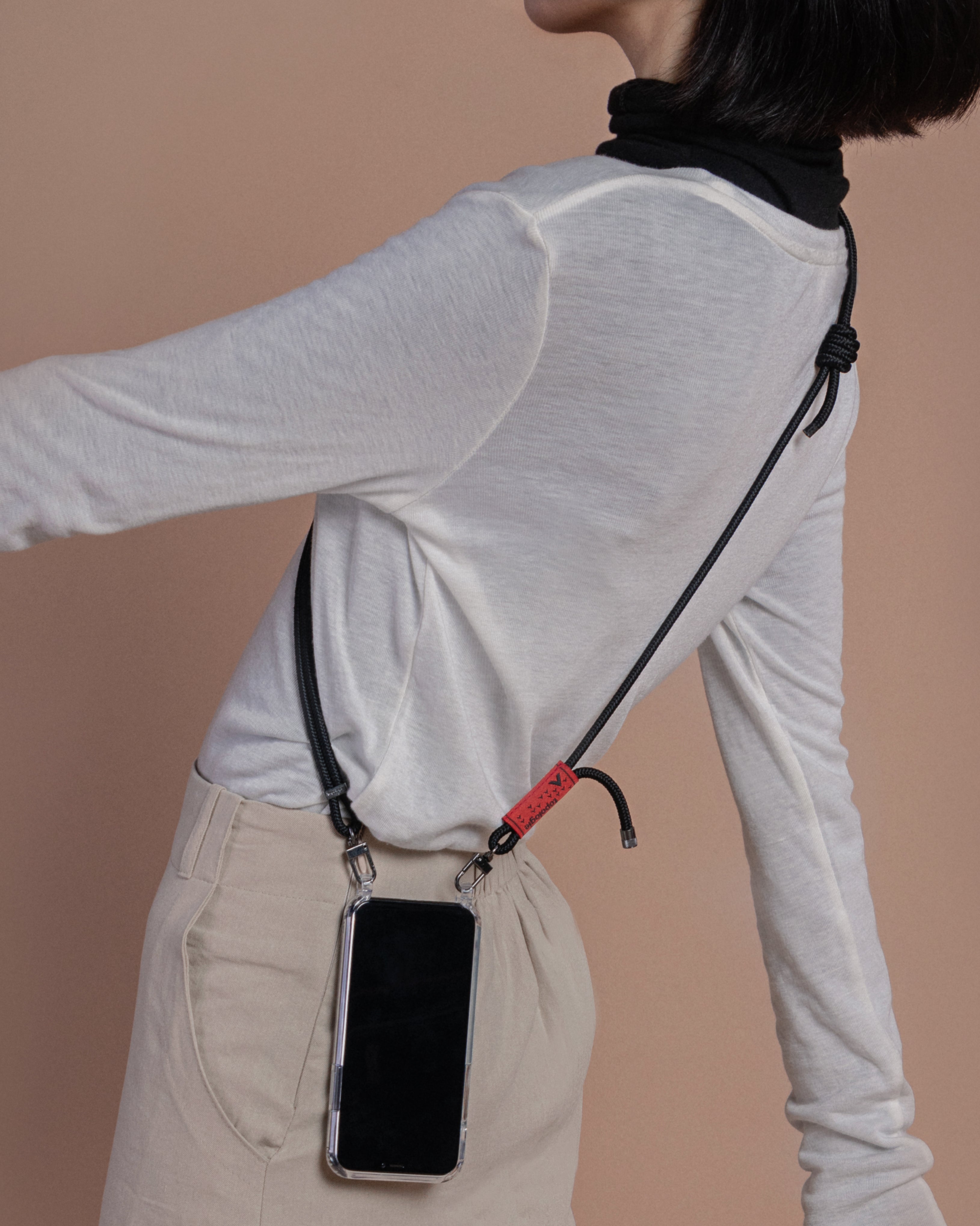 Verdon Phone Case ヴァードン スマホケース / Clear / 6.0mm Black Solid