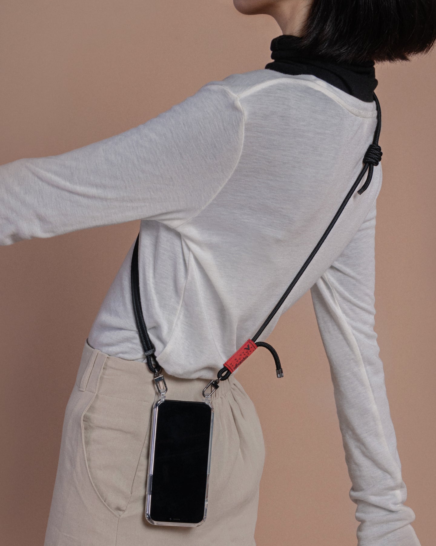 Verdon Phone Case ヴァードン スマホケース / Clear / 6.0mm Black Solid