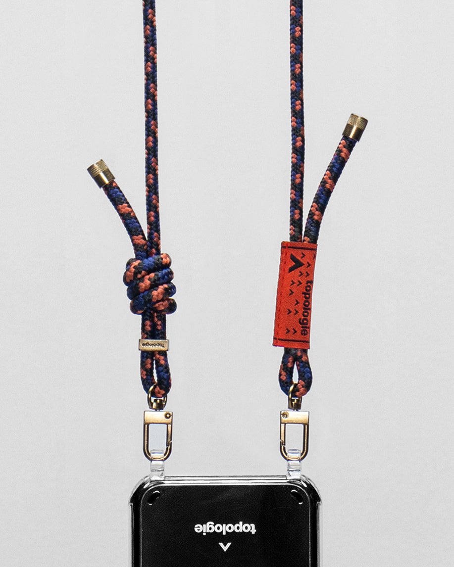 Verdon Phone Case ヴァードン スマホケース / Clear / 6.0mm Navy Orange