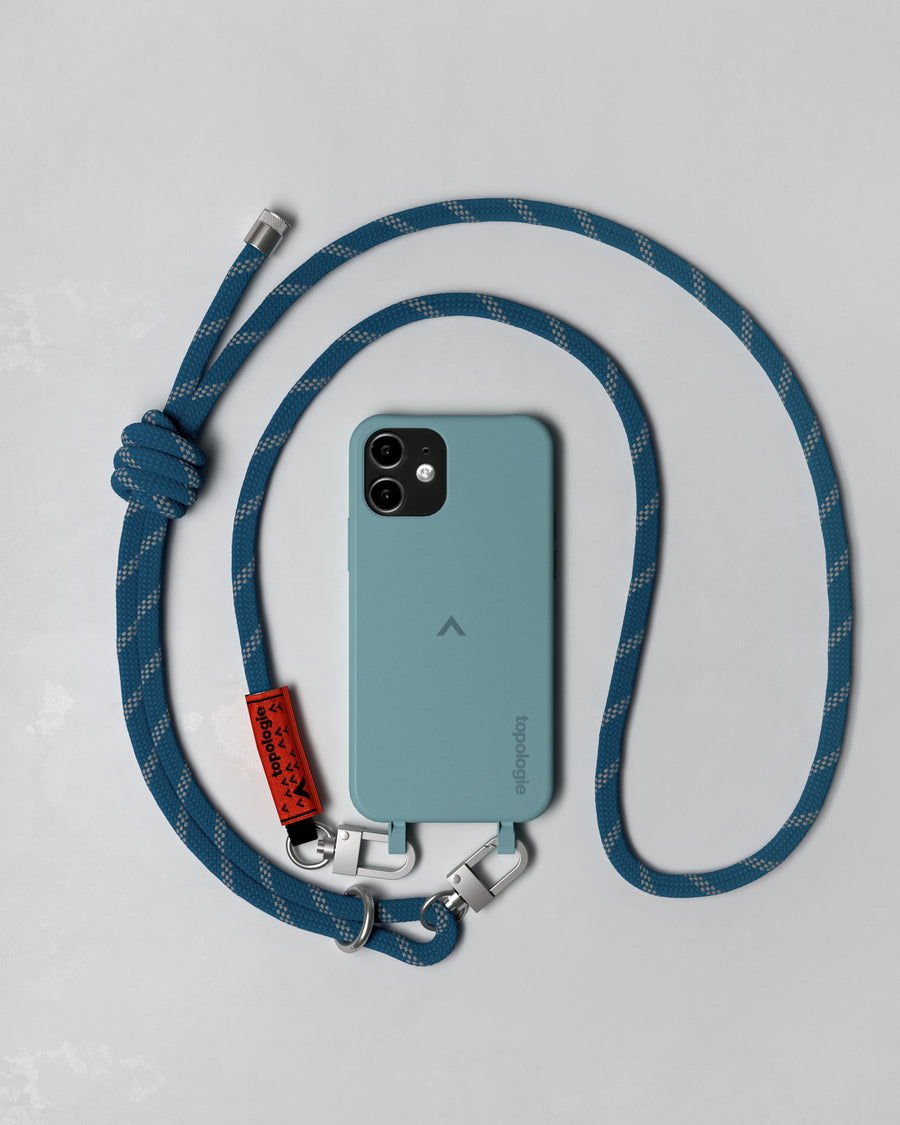 Dolomites Phone Case ドロマイツ / Teal / 8.0mm Aqua Reflective