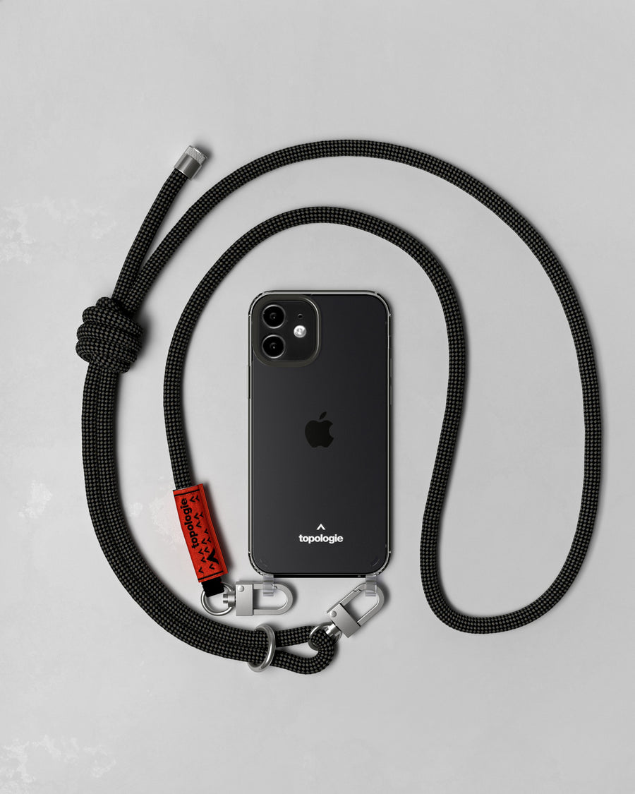 Verdon Phone Case ヴァードン スマホケース / Clear / 8.0mm Black Lattice
