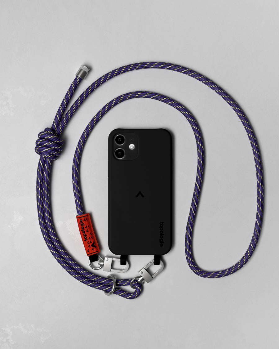 Dolomites Phone Case ドロマイツ / Black / 8.0mm Black Purple