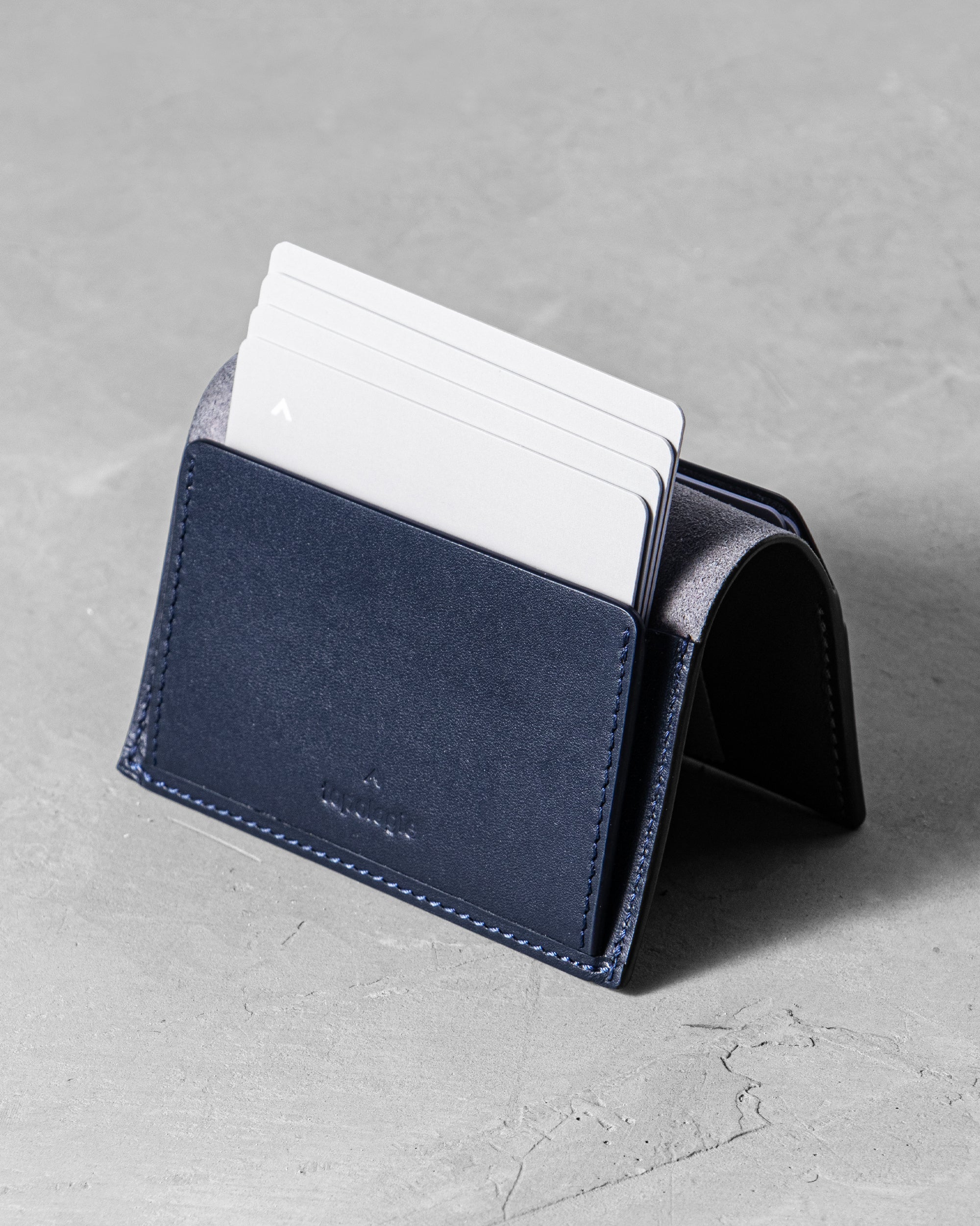 Card Wallet Navy カードウォレット