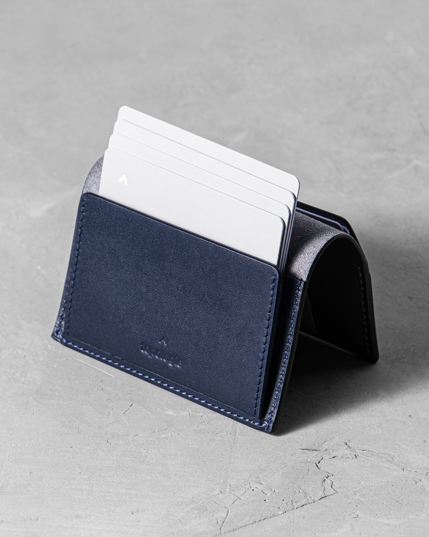 Card Wallet Navy カードウォレット