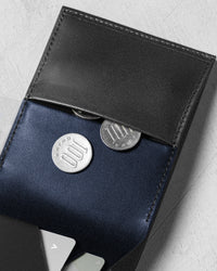 Slim Coin Wallet Plus Black スリムコインウォレット・プラス