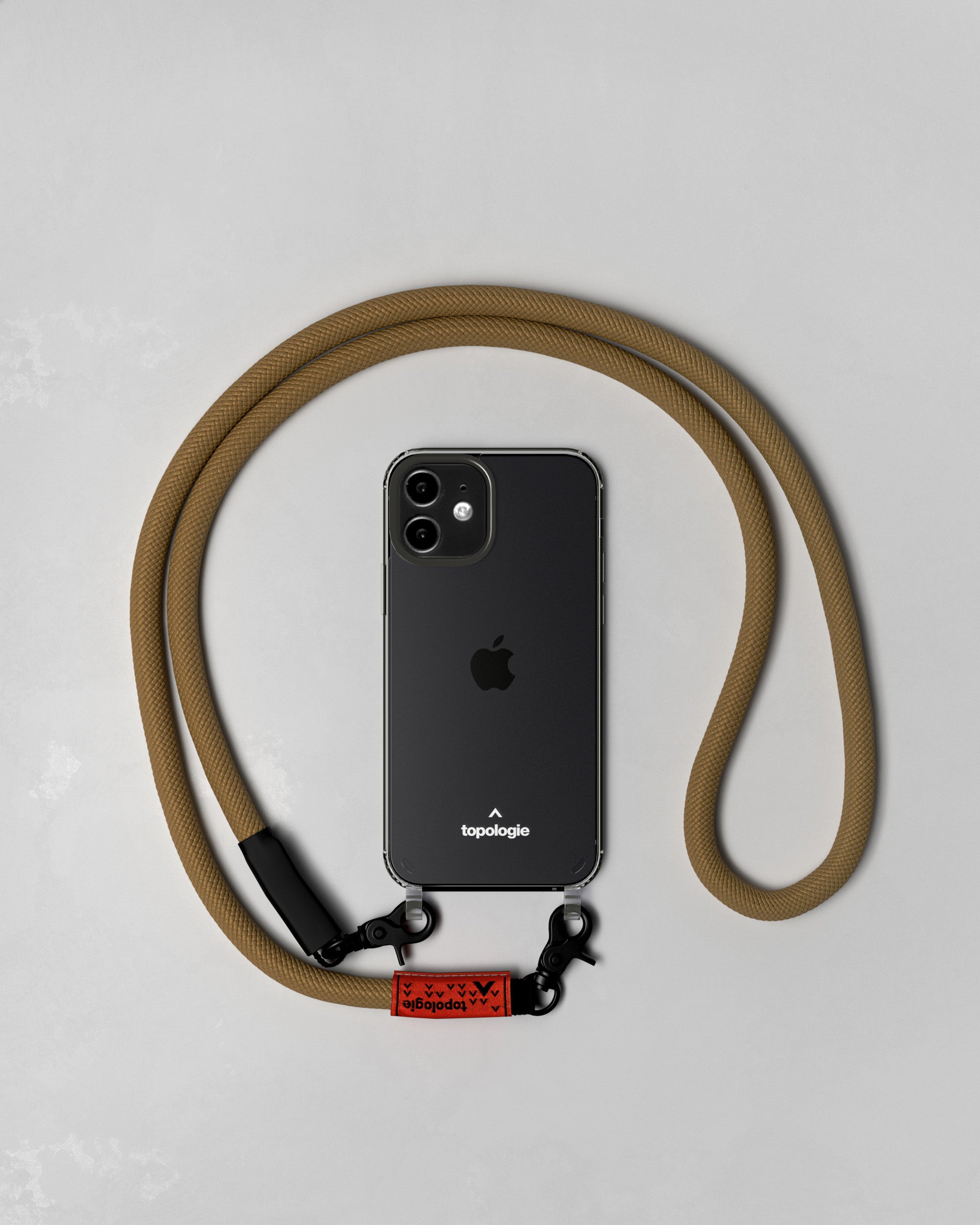 Verdon Phone Case ヴァードン スマホケース / Clear / 10mm Khaki Solid