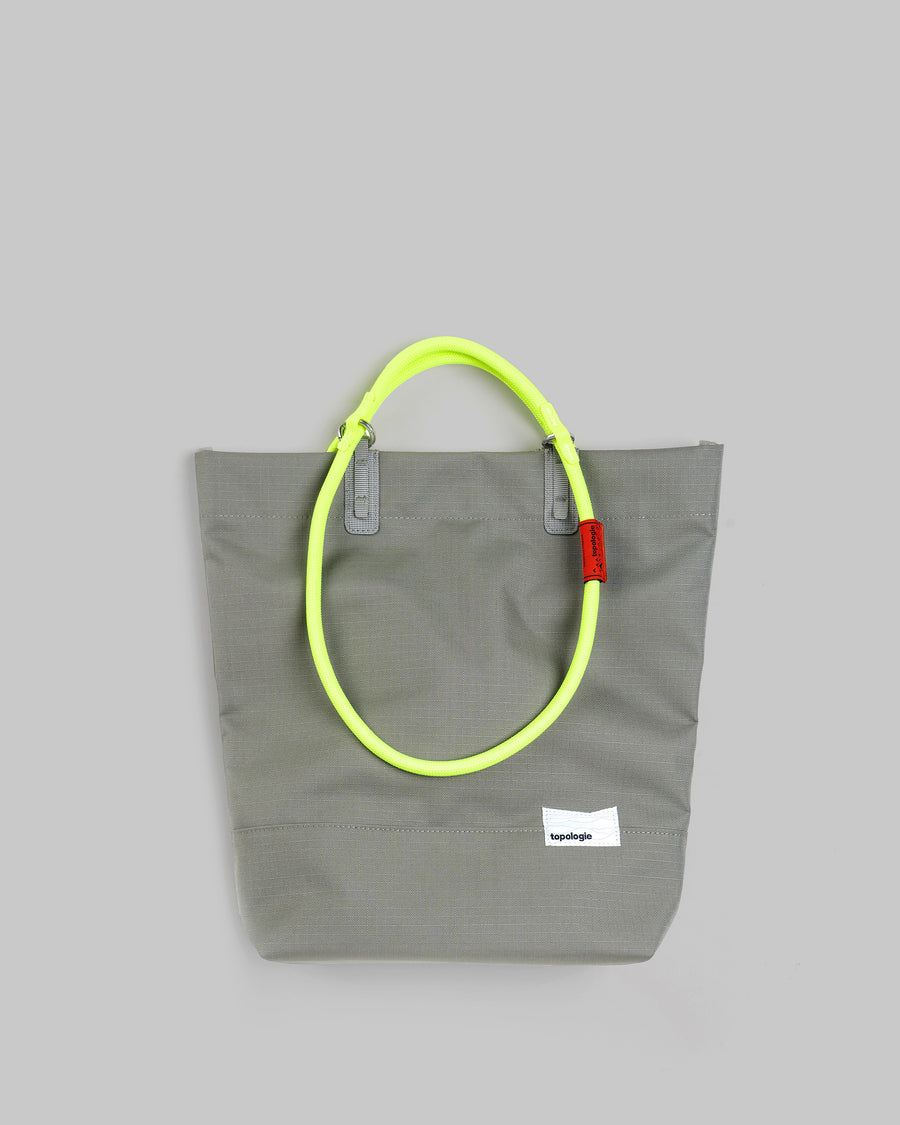 Loop Tote ループトート / Moss / 10mm Neon Yellow Solid