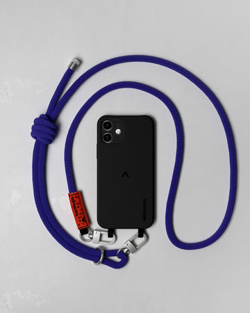 Dolomites Phone Case ドロマイツ / Black / 8.0mm Purple Solid